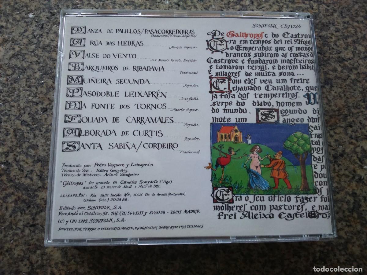 CDs de m&uacute;sica: CD -- LEIXAPREN -- GAITROPOS -- - Foto 2