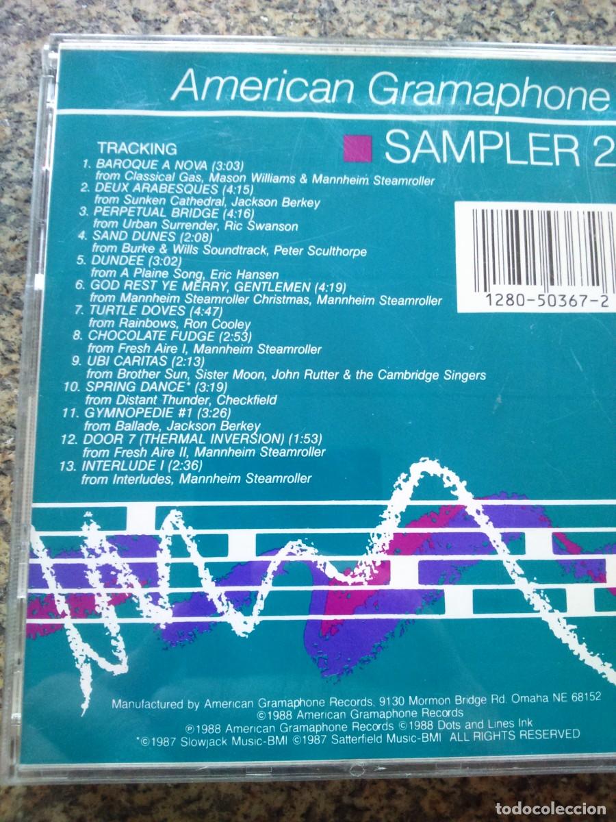 CDs de m&uacute;sica: CD -- SAMPLER 2 -- AMERICAN GRAMAPHONE -- - Foto 2