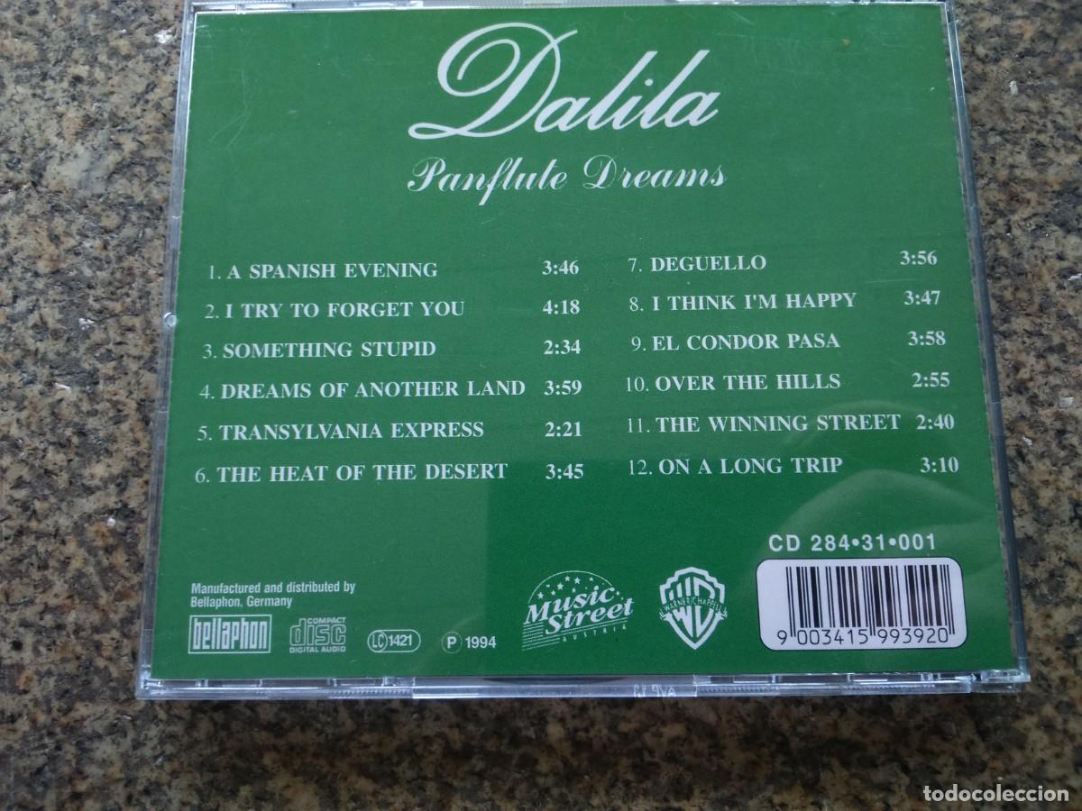 CDs de m&uacute;sica: CD -- DALILA -- PANFLUTE DREAMS -- - Foto 2