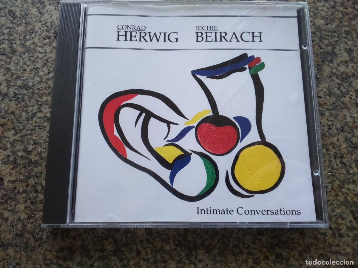 CDs de m&uacute;sica: CD -- CONRAD HERWIG / RICHIE BEIRACH -- INTIMATE CONVERSATIONS -- - Foto 1