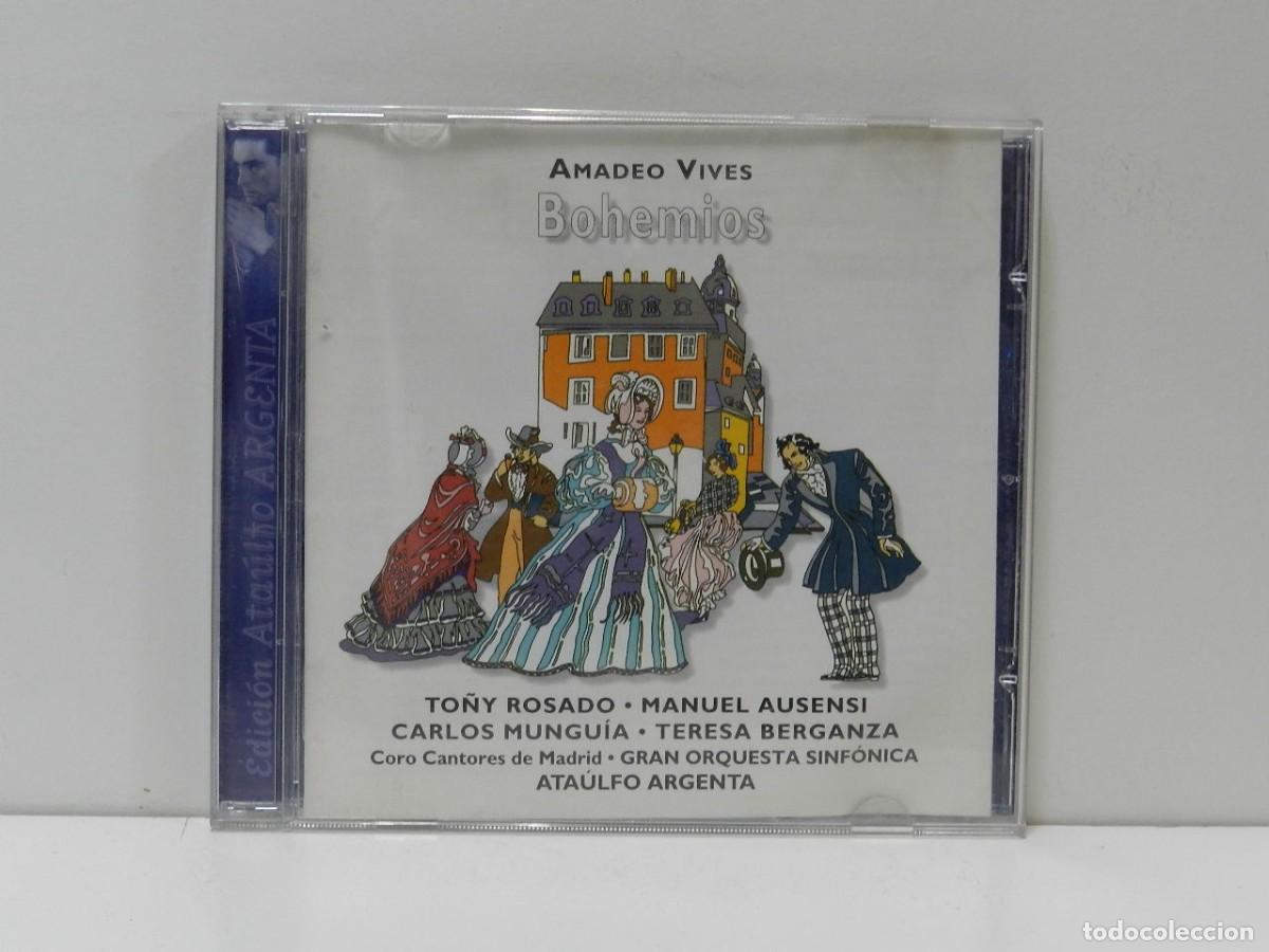 CDs de m&uacute;sica: DISCO CD. Amadeo Vives &ndash; Bohemios. COMPACT DISC. - Foto 1