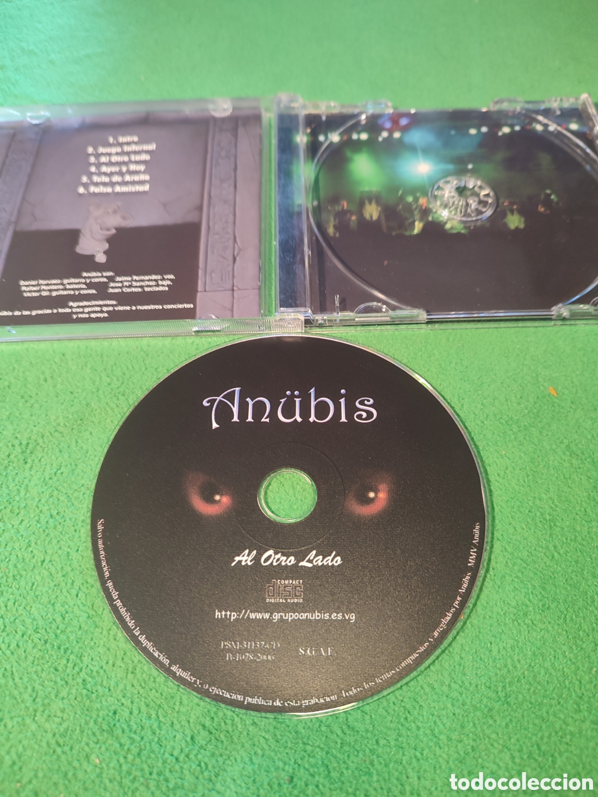 CDs de m&uacute;sica: Anubis - Al otro lado de edici&oacute;n 2004 - Foto 2