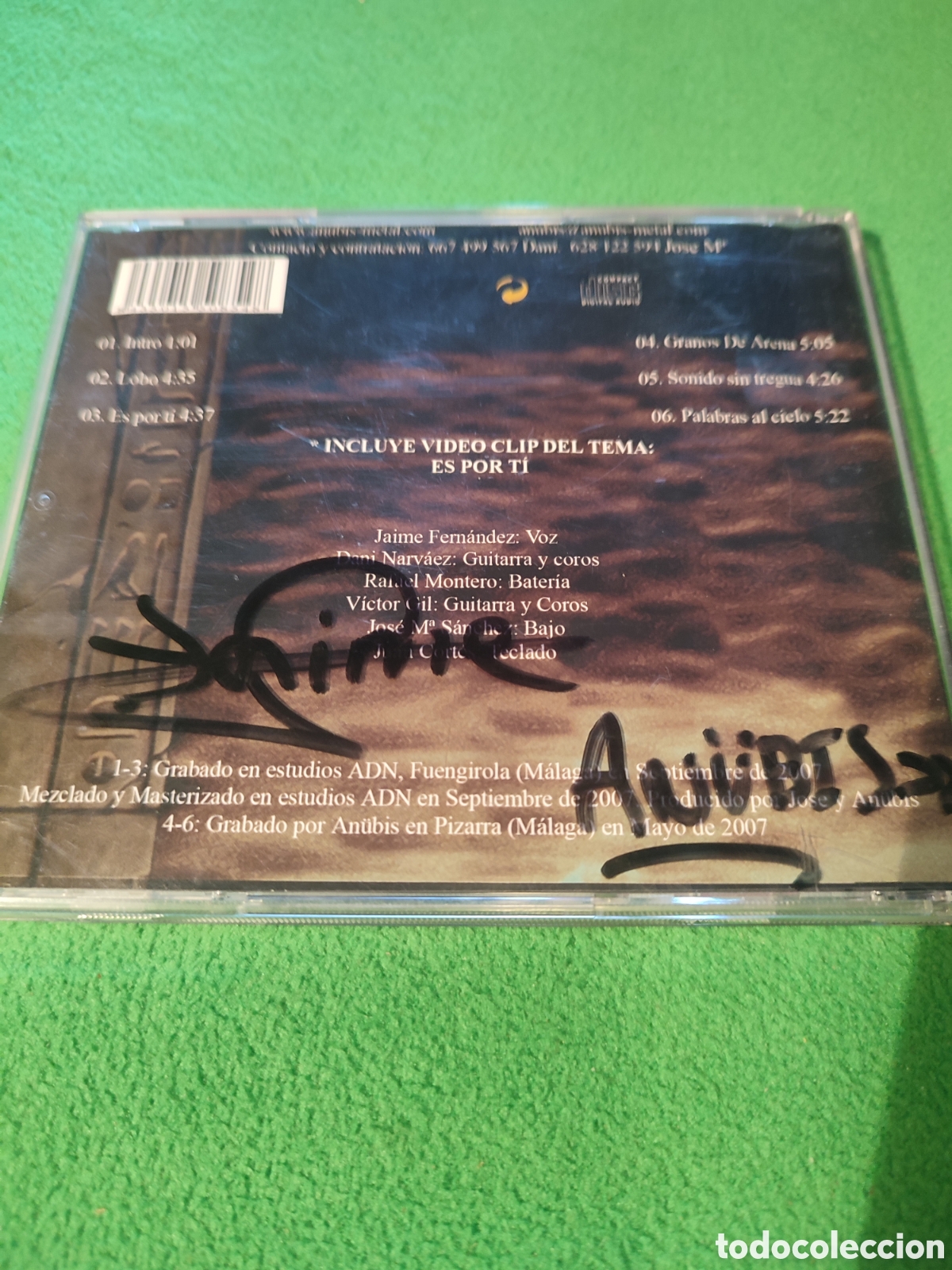 CDs de m&uacute;sica: Anubis - Lobo Edici&oacute;n E.P Demos - Foto 3