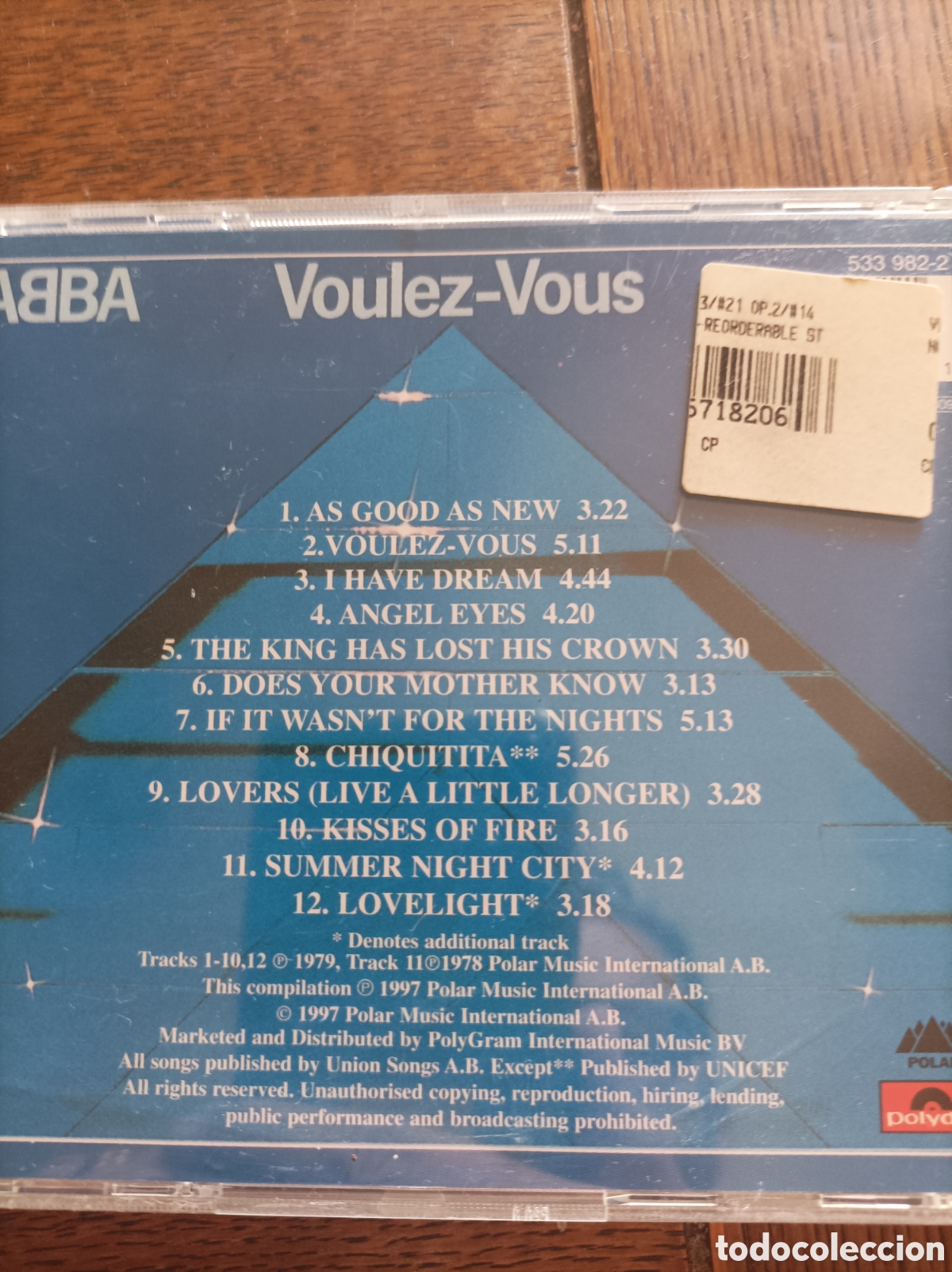 CDs de m&uacute;sica: ABBA. Voulez-vous. Cd - Foto 2