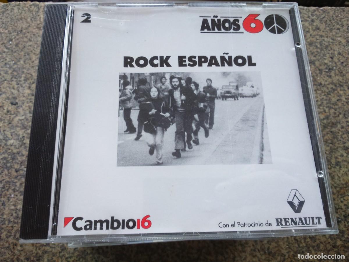 CDs de m&uacute;sica: CD -- A&Ntilde;OS 60 -- ROCK ESPA&Ntilde;OL -- - Foto 1