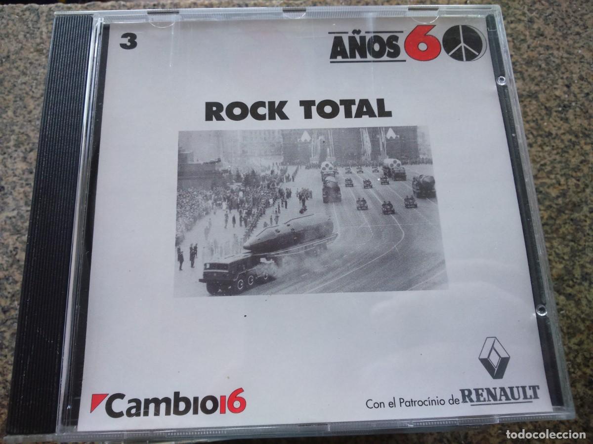 CDs de m&uacute;sica: CD -- A&Ntilde;OS 60 -- ROCK TOTAL -- - Foto 1