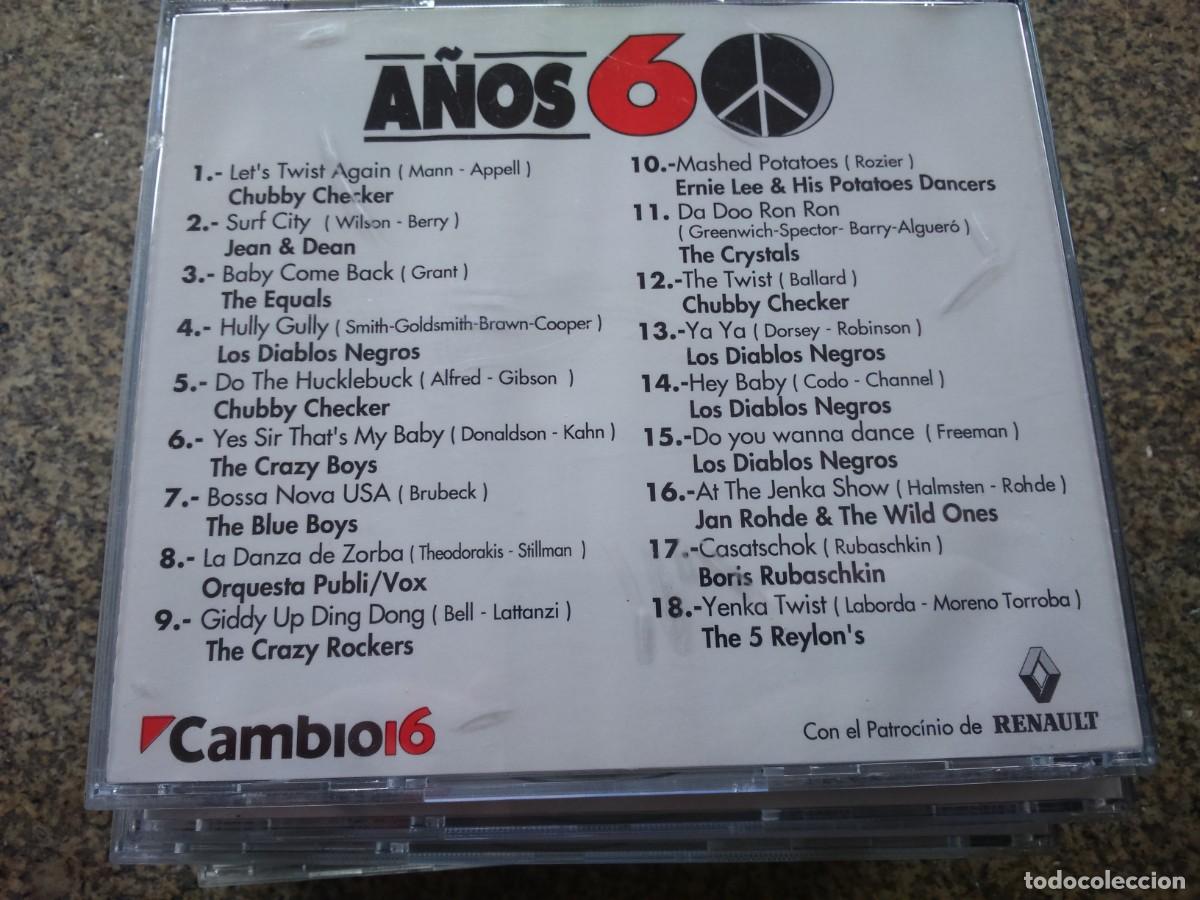 CDs de m&uacute;sica: CD -- A&Ntilde;OS 60 -- A BAILAR -- - Foto 2