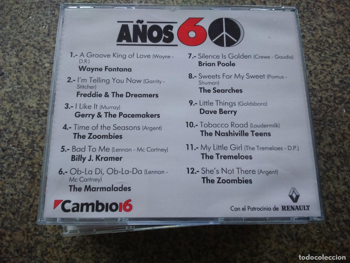 CDs de m&uacute;sica: CD -- A&Ntilde;OS 60 -- BEAT -- - Foto 2
