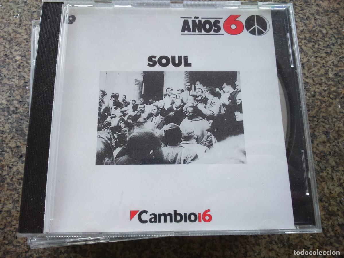 CDs de m&uacute;sica: CD -- A&Ntilde;OS 60 -- SOUL -- - Foto 1