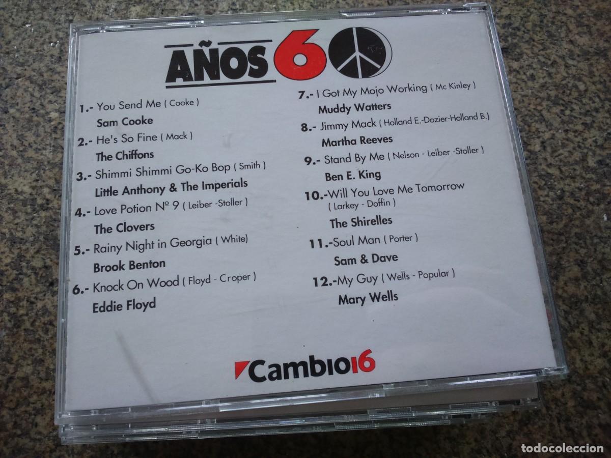 CDs de m&uacute;sica: CD -- A&Ntilde;OS 60 -- SOUL -- - Foto 2