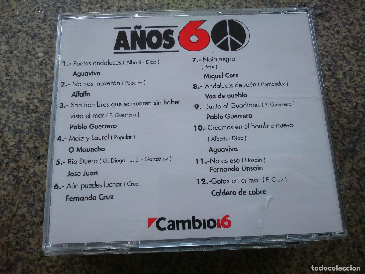 CDs de m&uacute;sica: CD -- A&Ntilde;OS 60 -- LA PROTESTA -- - Foto 2