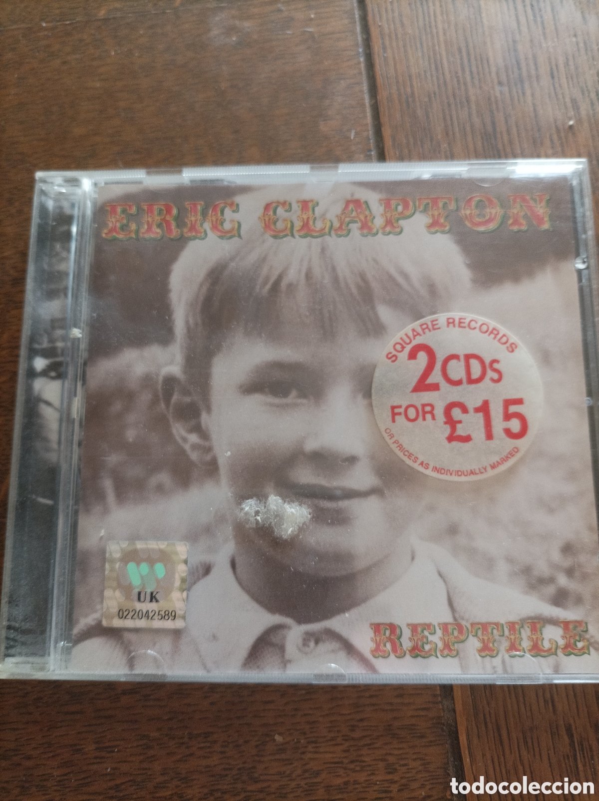 CDs de m&uacute;sica: Eric clapton. Reptile. Cd - Foto 1