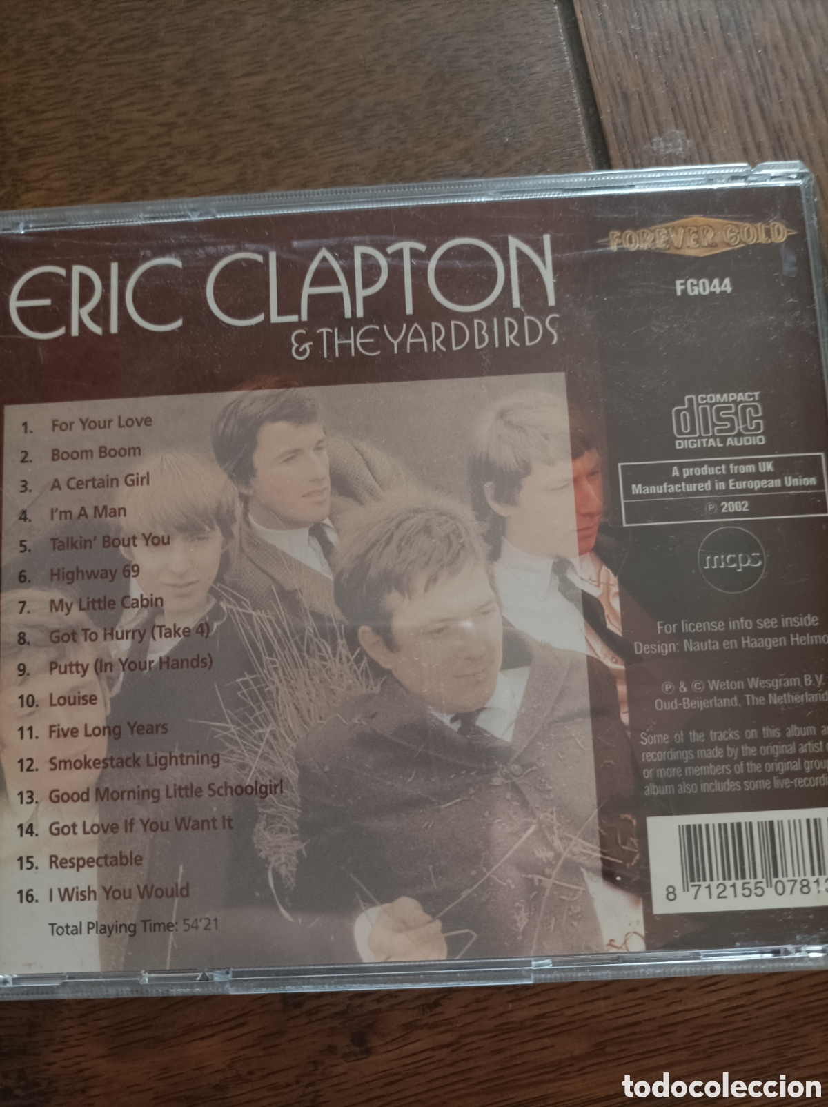 CDs de m&uacute;sica: Eric clapton & the yardbirds. Cd. - Foto 2