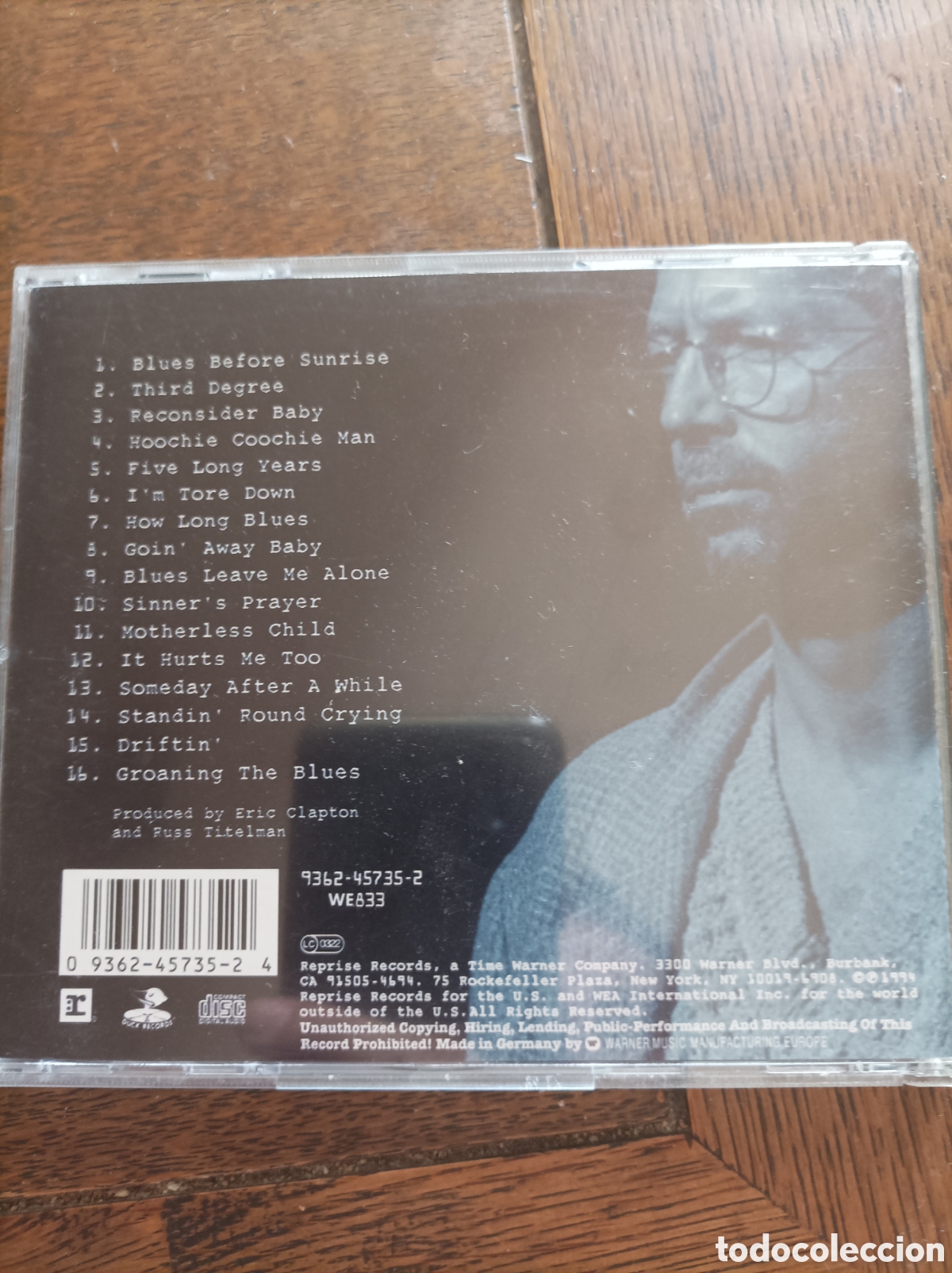 CDs de m&uacute;sica: Eric clapton. From the cradle. Cd - Foto 2
