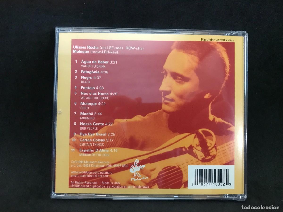 CDs de m&uacute;sica: Ulisses Rocha &ndash; Moleque - CD - Malandro Records - Foto 2