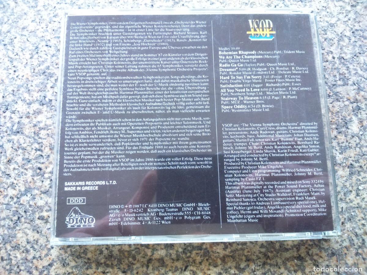 CDs de m&uacute;sica: CD -- VSOP -- SYMPHONIC ROCK -- - Foto 2