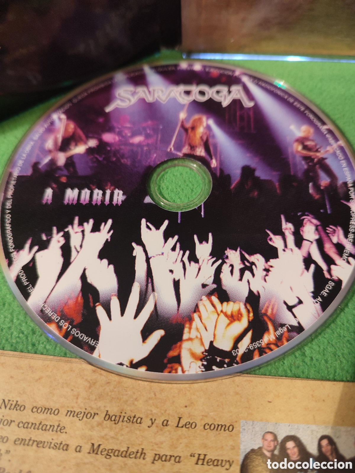 CDs de m&uacute;sica: Saratoga - 1992.- 2004 DVD - CD y libreto - Foto 3