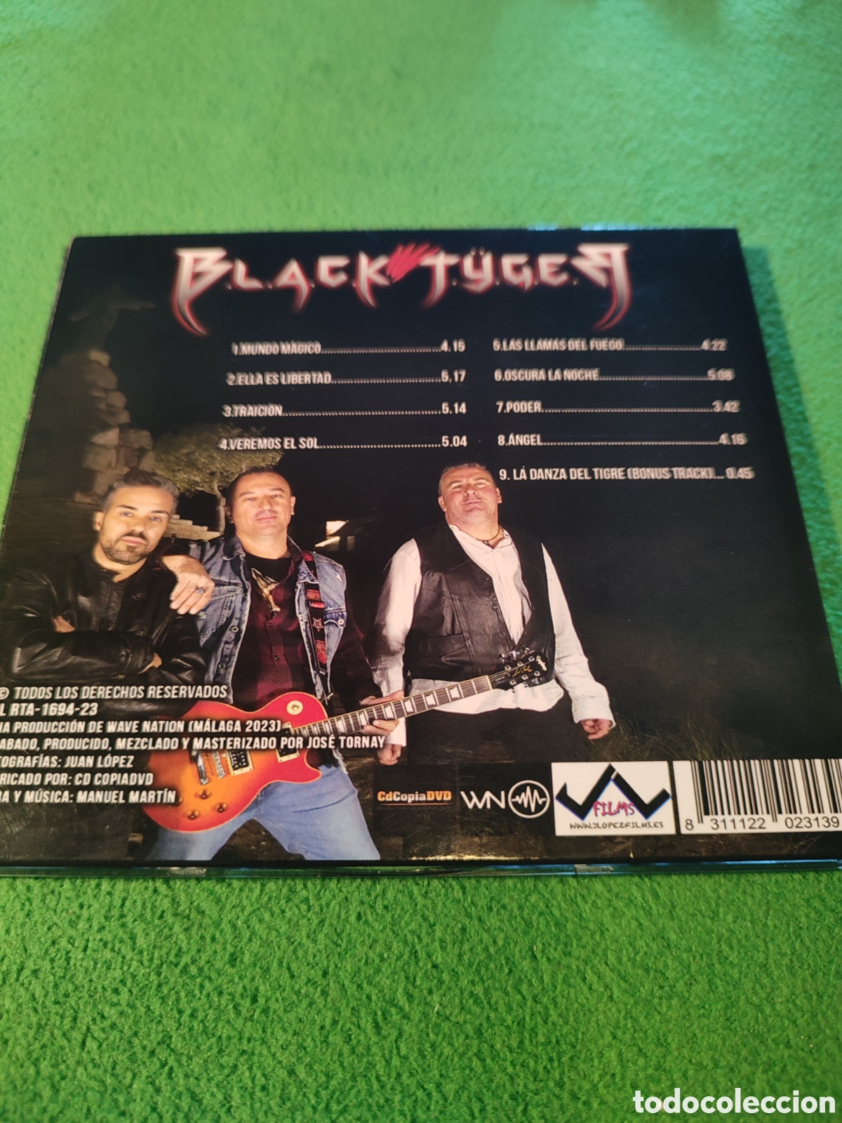 CDs de m&uacute;sica: Black Tyger - Black Tyger edici&oacute;n 2023 - Foto 3