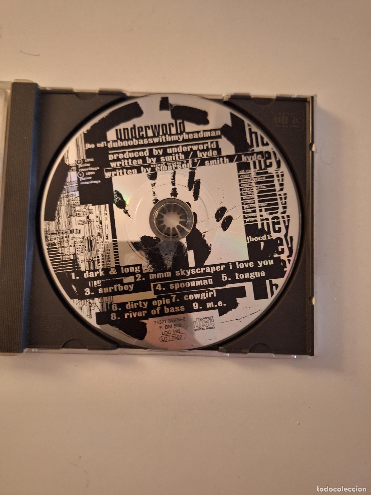 CDs de m&uacute;sica: Underworld &lrm;&ndash; Dubnobasswithmyheadman cd 1996 techno - Foto 2