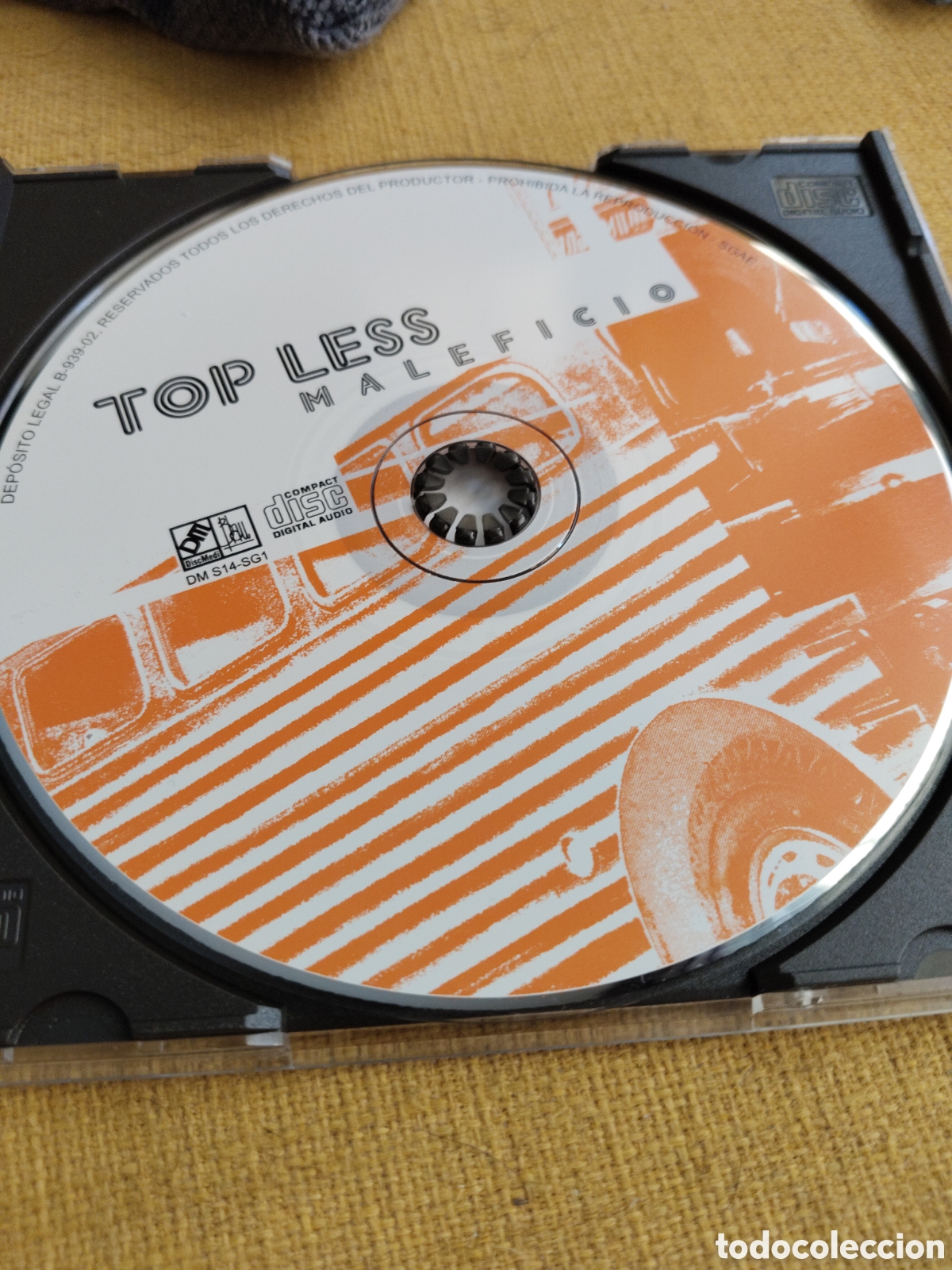 CDs de m&uacute;sica: Top Less&nbsp;&ndash;&nbsp;Maleficio. Cd single 2002 Espa&ntilde;a - Foto 2