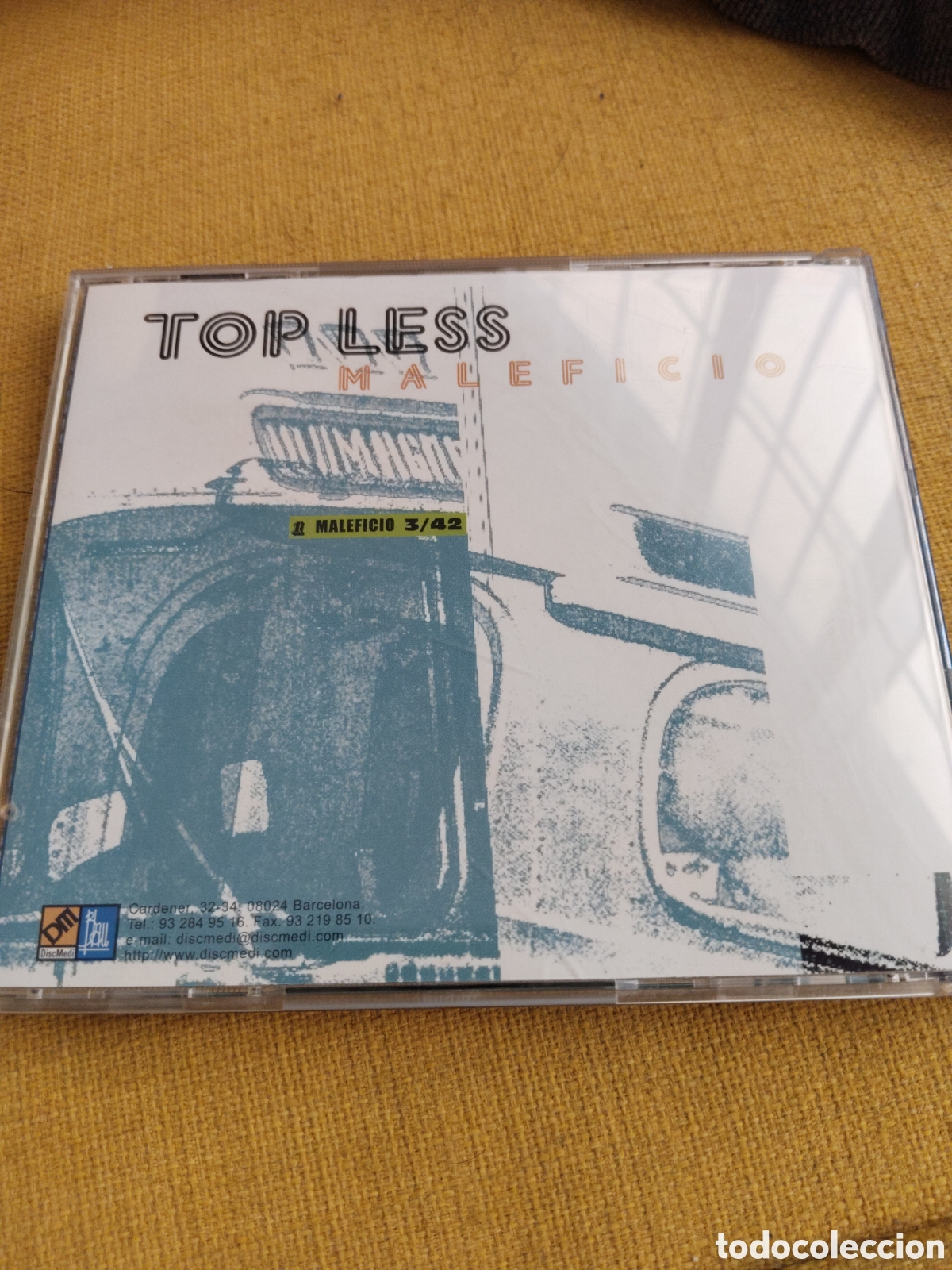 CDs de m&uacute;sica: Top Less&nbsp;&ndash;&nbsp;Maleficio. Cd single 2002 Espa&ntilde;a - Foto 4
