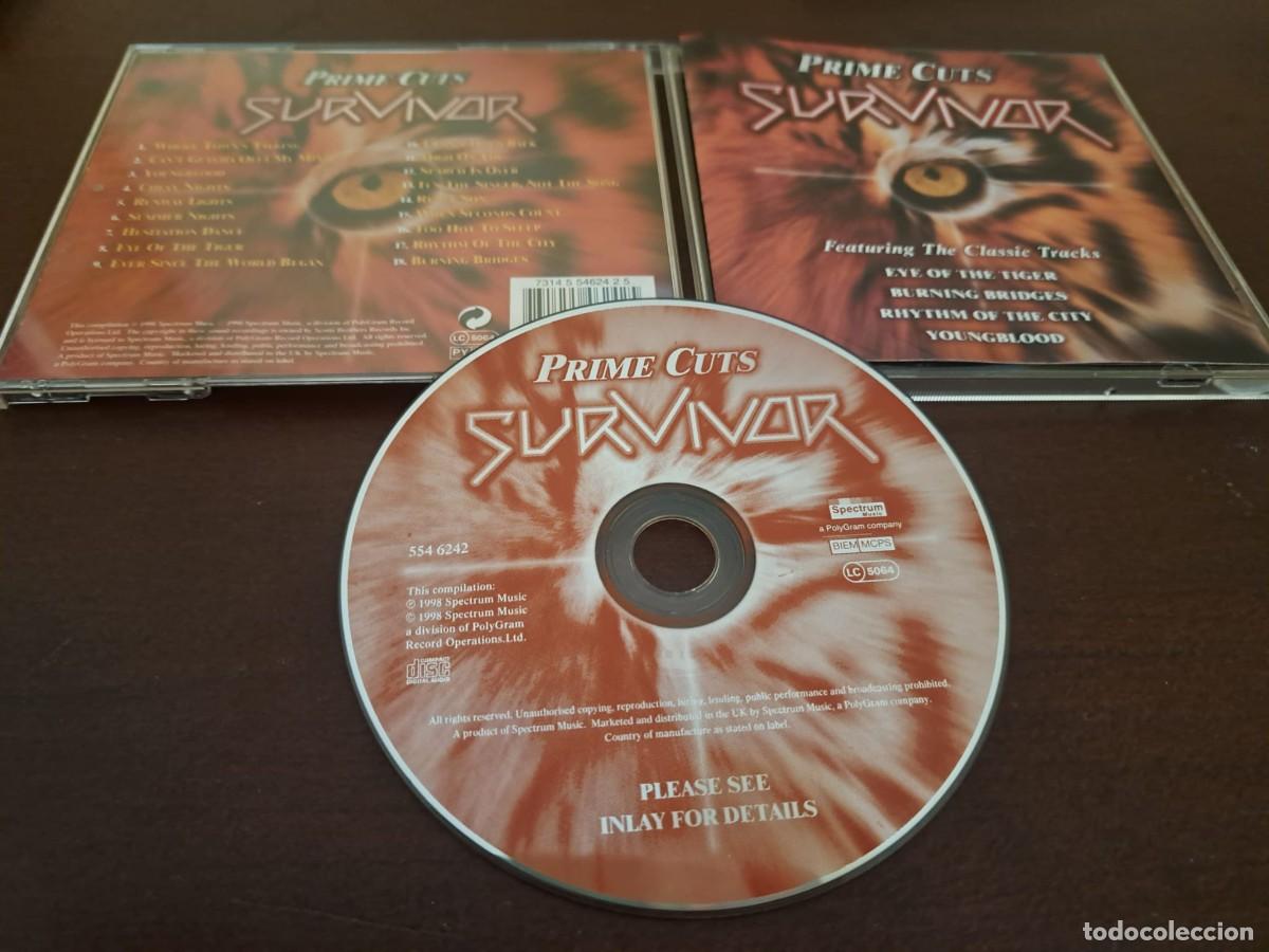 CDs de m&uacute;sica: SURVIVOR - CD - PRIME CUTS - EYE OF THE TIGER