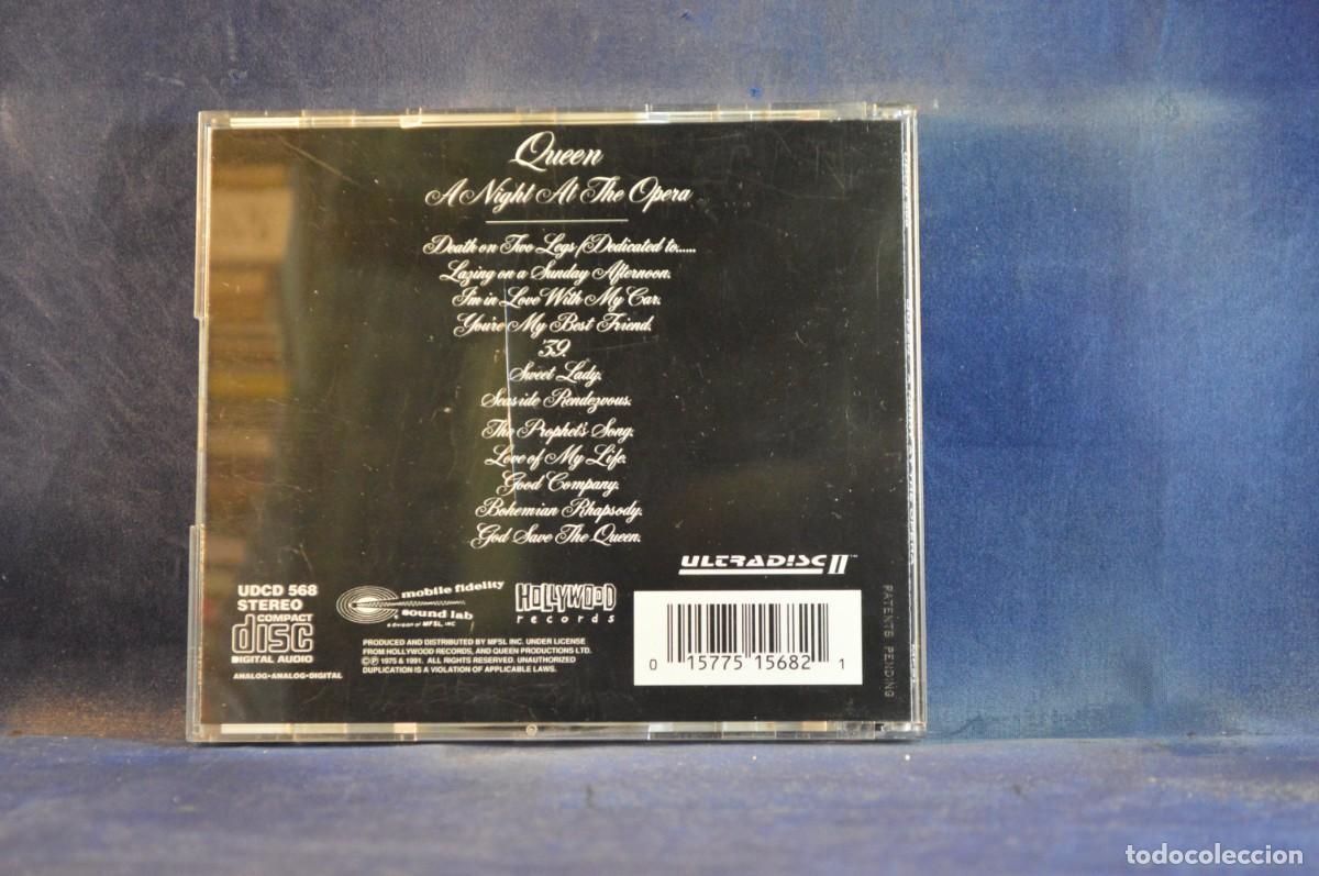 CDs de m&uacute;sica: QUEEN &ndash; A NIGHT AT THE OPERA - CD - Foto 2