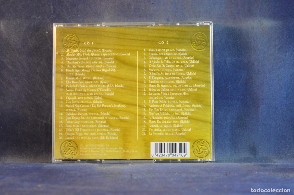 CDs de m&uacute;sica: VARIOUS &ndash; NACIONES CELTAS. BUSCANDO EL NORTE - 2 CD - Foto 2