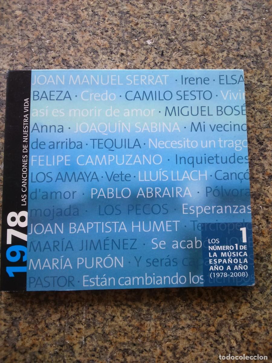 CDs de m&uacute;sica: CD -- 1978 -- LAS CANCIONES DE NUESTRA VIDA -- - Foto 1