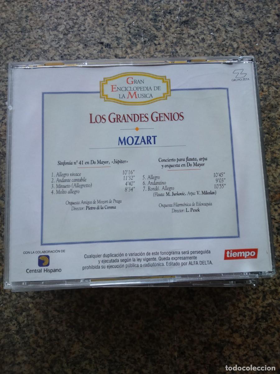 CDs de m&uacute;sica: CD -- LOS GRANDES GENIOS -- MOZART -- - Foto 2