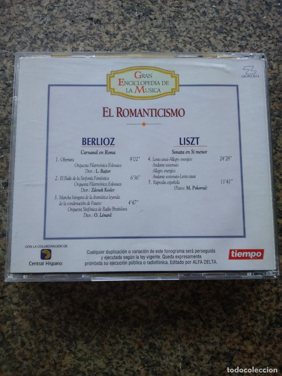 CDs de m&uacute;sica: CD -- EL ROMANTECISMO -- BERLIOZ / LISZT -- - Foto 2