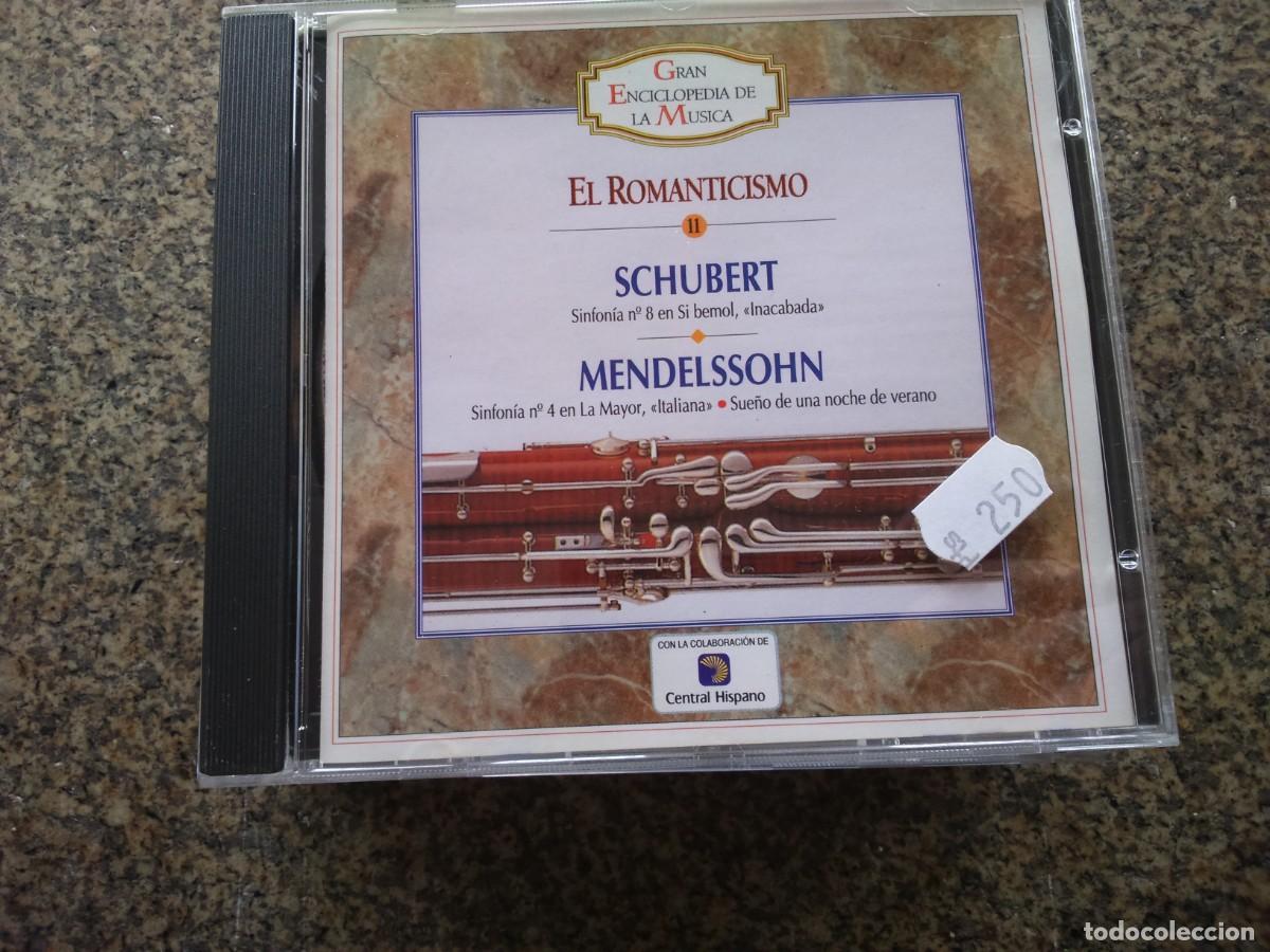 CDs de m&uacute;sica: CD -- EL ROMANTECISMO -- SCHUBERT Y MENDELSSOHN -- - Foto 1