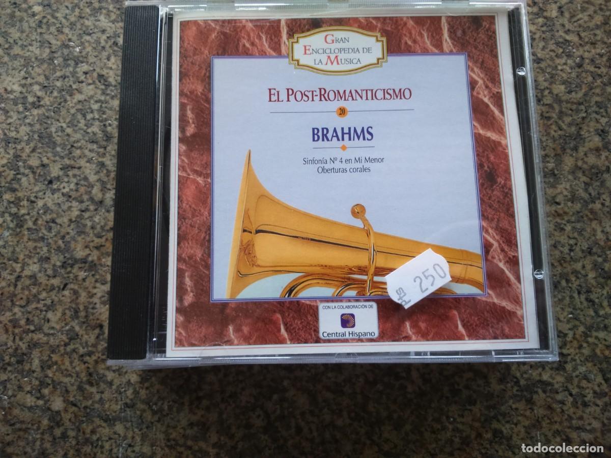 CDs de m&uacute;sica: CD -- EL POST-ROMANTECISMO --BRAHMS -- - Foto 1