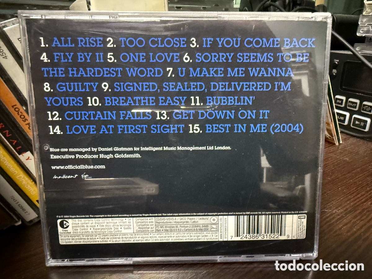 CDs de m&uacute;sica: Blue - Best Of Blue (CD) - Foto 2