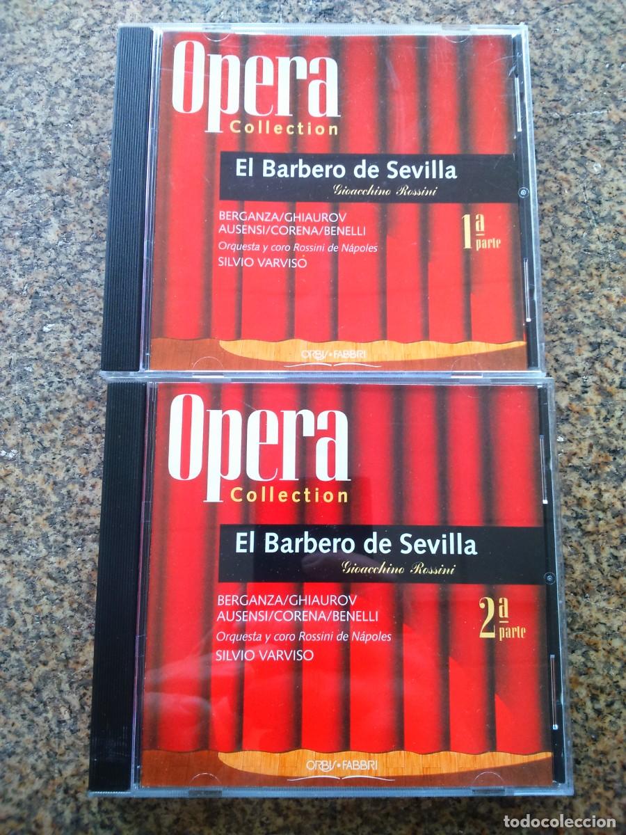 Music CDs: 2 CD -- OPERA -- EL BARBERO DE SEVILLA 1 Y 2 --