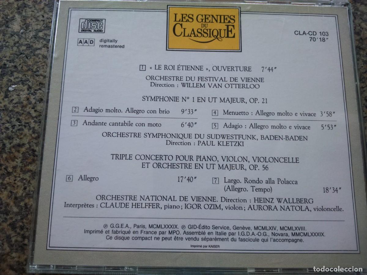 CDs de m&uacute;sica: CD -- BEETHOVEN -- TRIPLE CONCERTO -- - Foto 2