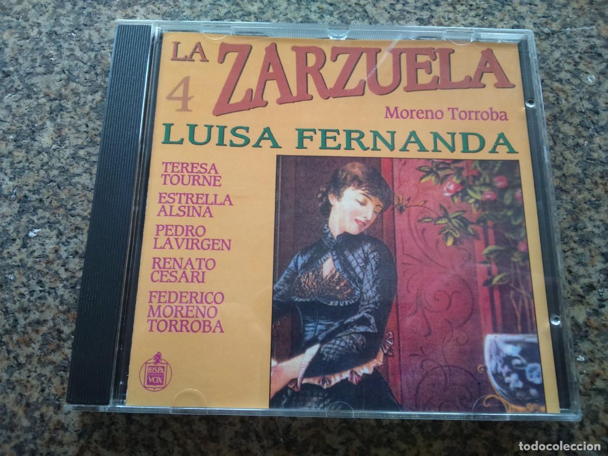 Music CDs: CD -- LA ZARZUELA -- LUISA FERNANDA --