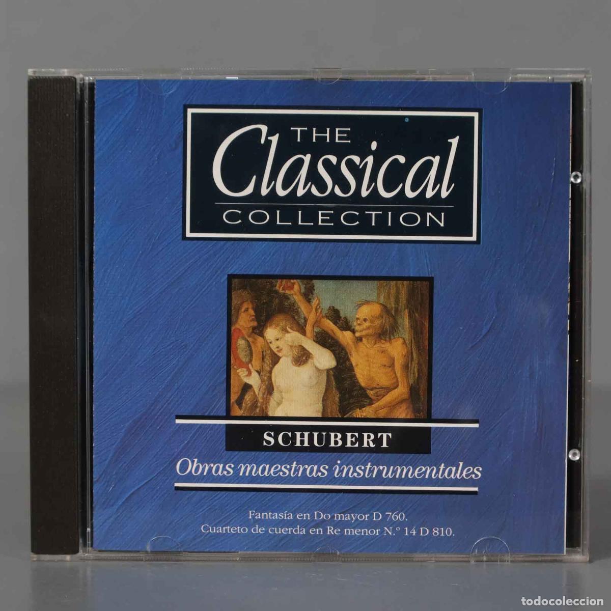 CDs de m&uacute;sica: CD. SCHUBERT Obras maestras instrumentales Fantas&iacute;a en Do mayor D 760. Cuarteto de cuerda en Re meno