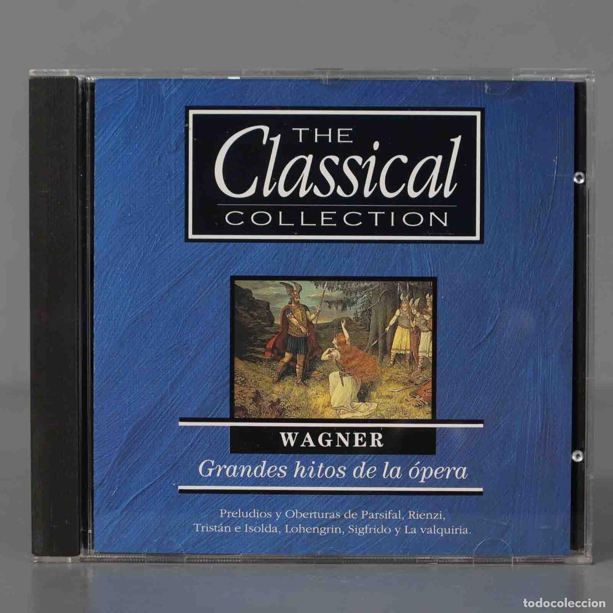 CDs de M&uacute;sica: CD. WAGNER Grandes hitos de la &oacute;pera Preludios y Oberturas de Parsifal, Rienzi, Trist&aacute;n e Isolda, Lo