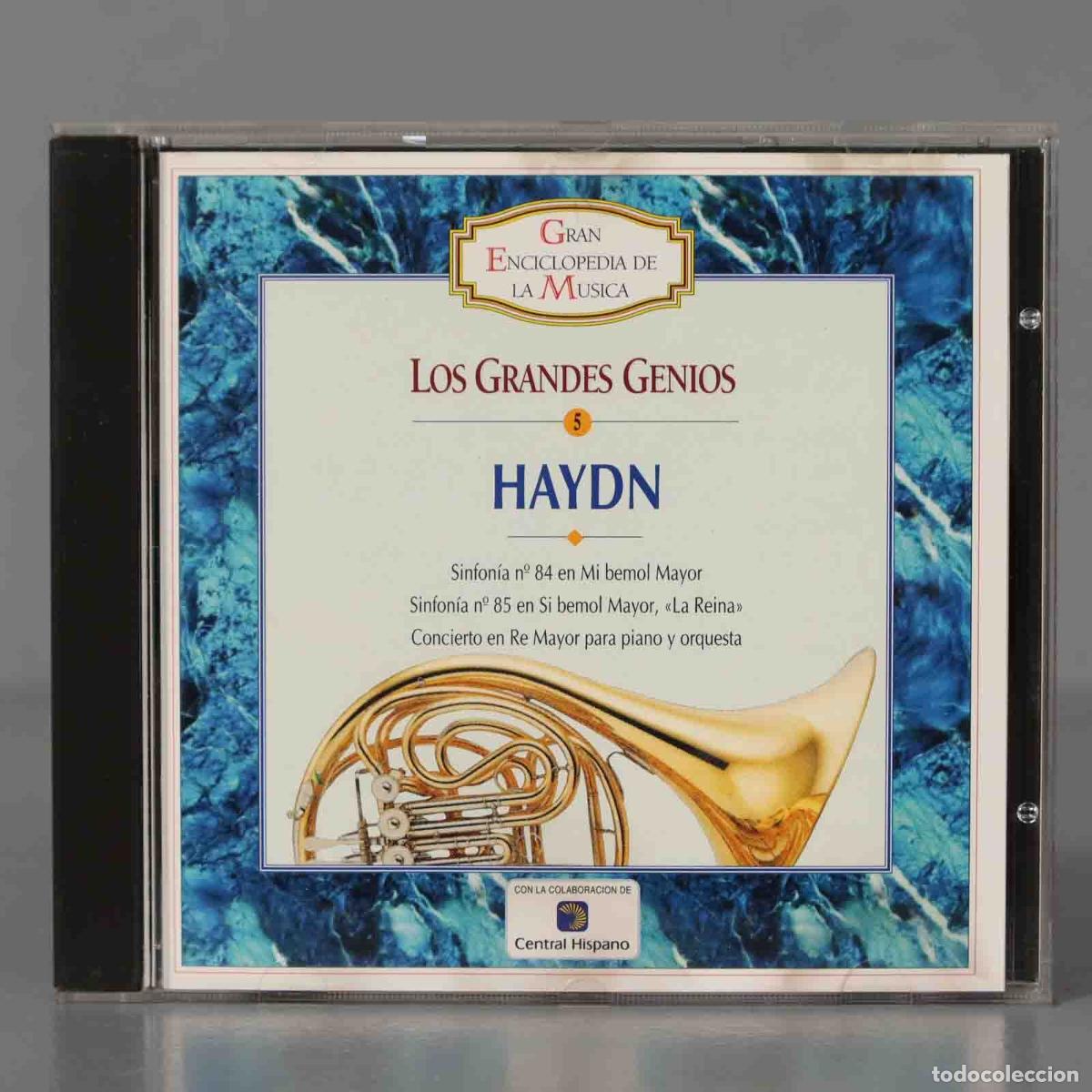 CDs de m&uacute;sica: CD. Los GRANDES GENIOS HAYDN - Foto 1