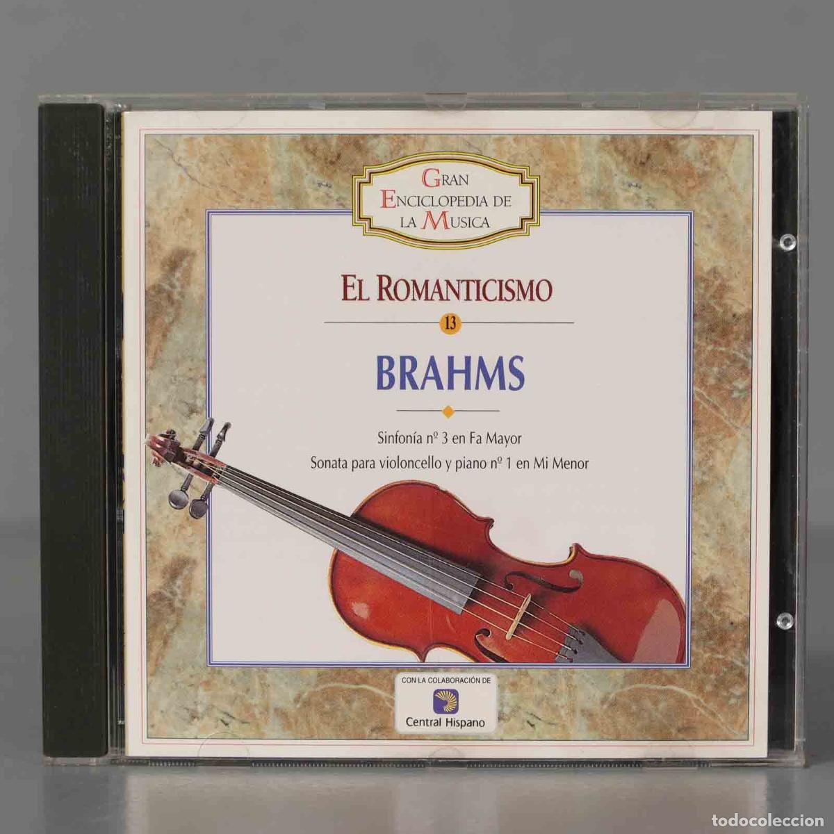 CDs de m&uacute;sica: CD. EL ROMANTICISMO 13 BRAHMS - Foto 1