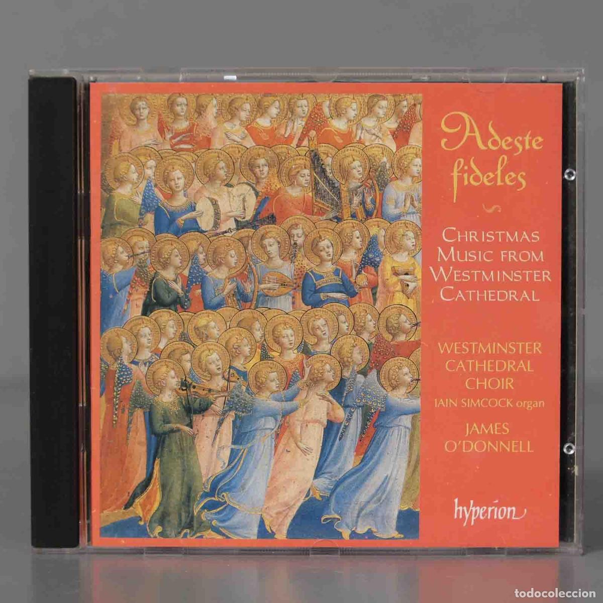 CDs de m&uacute;sica: CD. Simcock &ndash; Adeste Fideles: Christmas Music From Westminster Cathedral