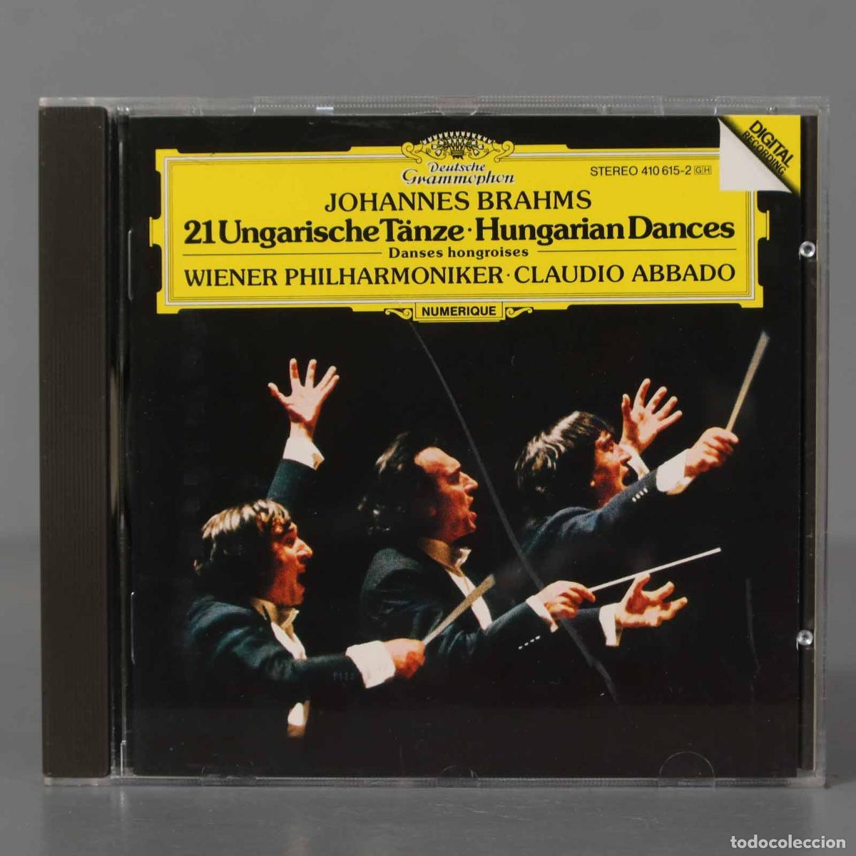 CDs de M&uacute;sica: CD. Abbado &ndash; 21 Ungarische T&auml;nze - Hungarian Dances - Danses Hongroises BRAHMS