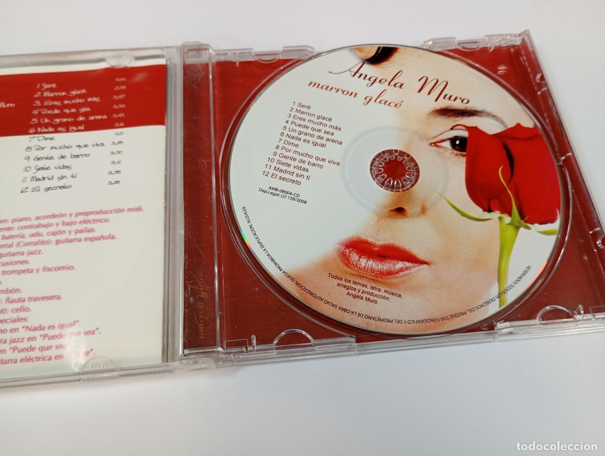 CDs de m&uacute;sica: &Aacute;NGELA MURO. MARRON GLAC&Eacute;. CD. TDKCD131 - Foto 2