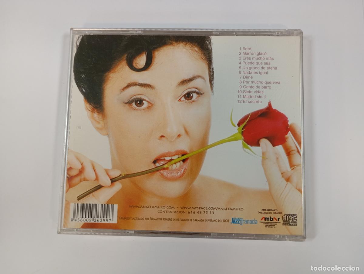 CDs de m&uacute;sica: &Aacute;NGELA MURO. MARRON GLAC&Eacute;. CD. TDKCD131 - Foto 3