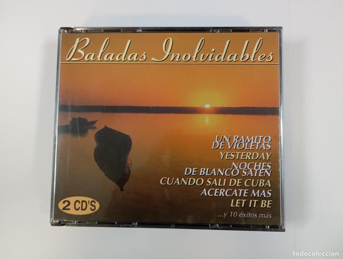 CDs de m&uacute;sica: BALADAS INOLVIDABLES. DOBLE CD. TDKCD131 - Foto 1
