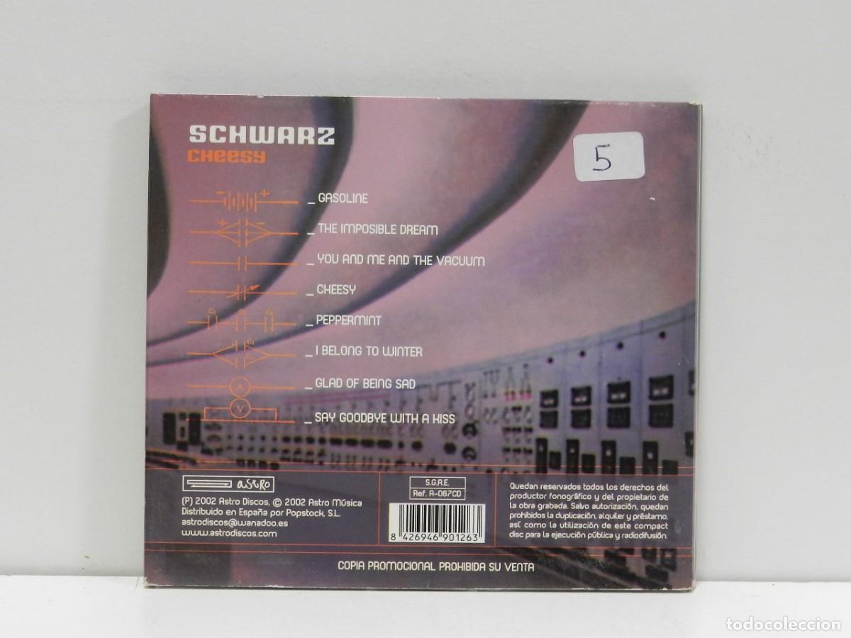 CDs de m&uacute;sica: DISCO CD. Schwarz &ndash; Cheesy. COMPACT DISC. - Foto 2