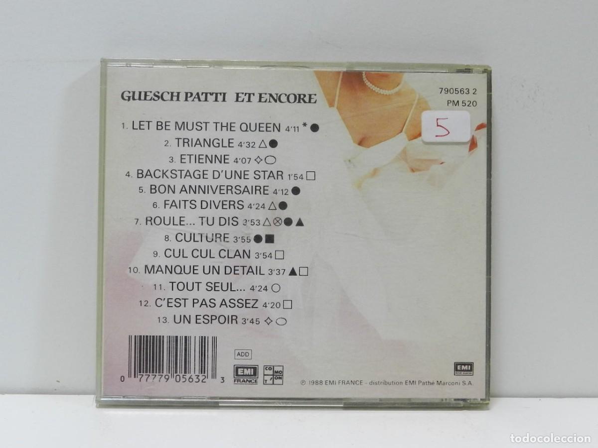 CDs de m&uacute;sica: DISCO CD. Guesch Patti &ndash; Labyrinthe. COMPACT DISC. - Foto 2