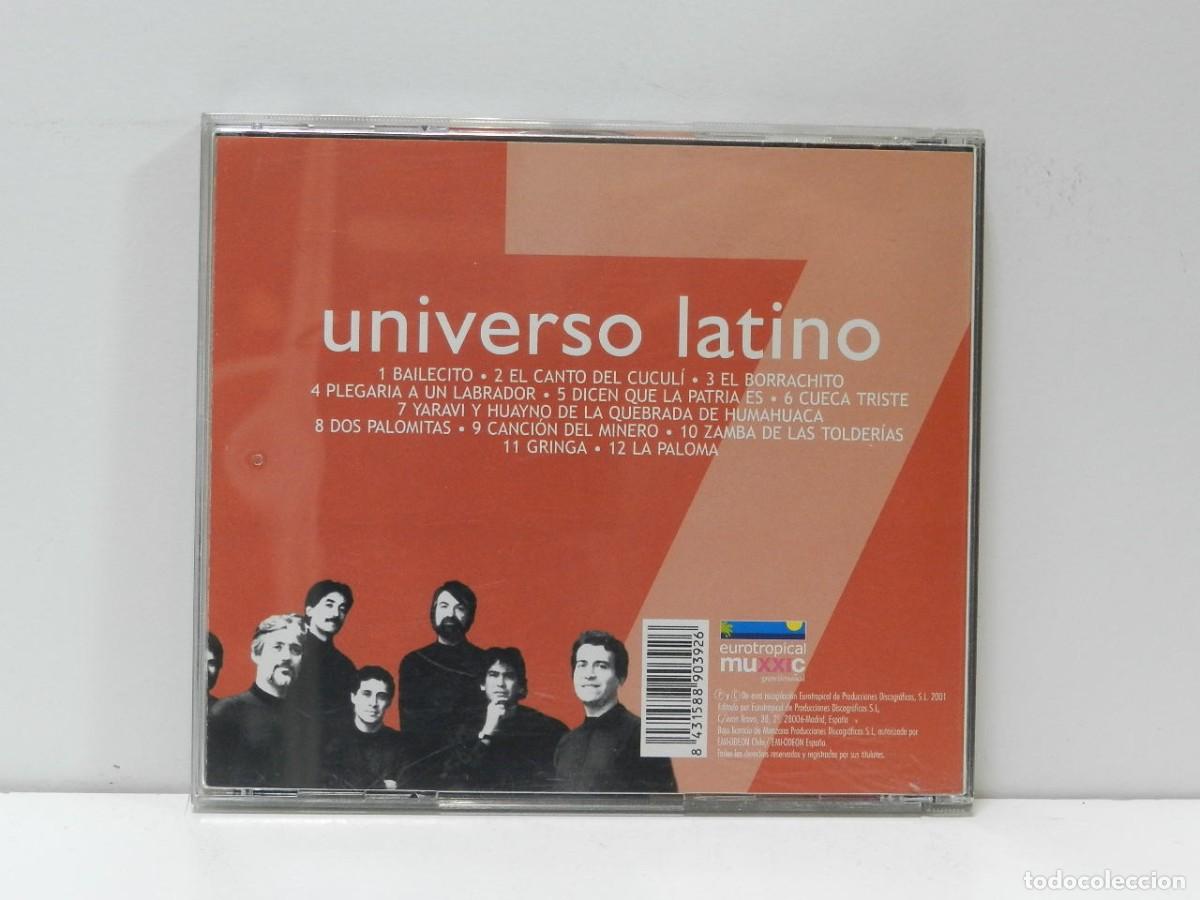 CDs de m&uacute;sica: DISCO CD. Quilapay&uacute;n &ndash; Universo Latino. COMPACT DISC. - Foto 2