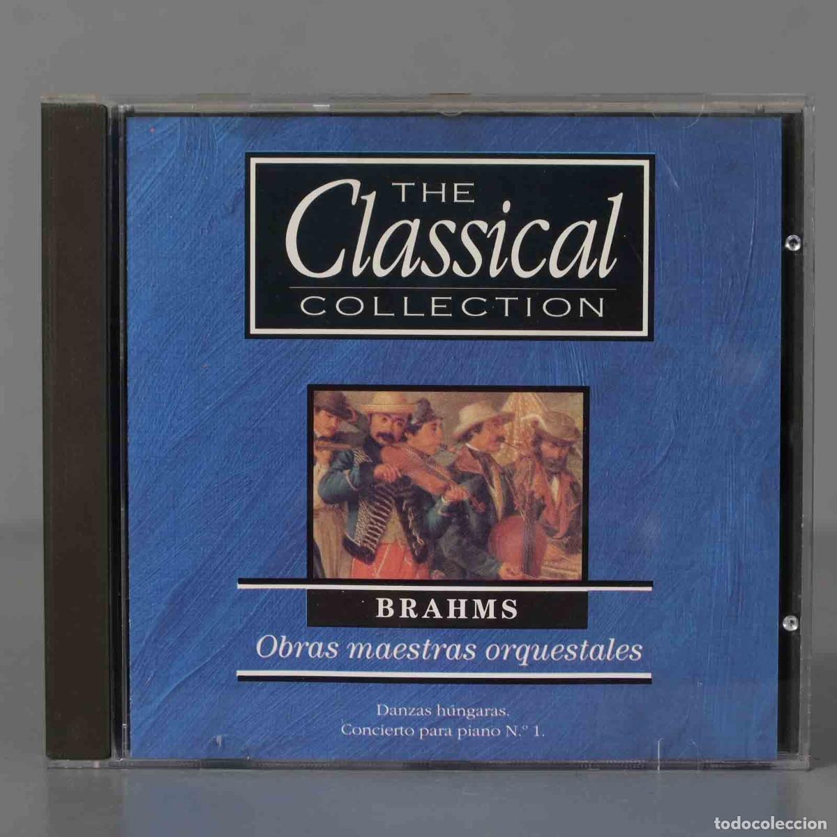 CDs de M&uacute;sica: CD. BRAHMS Obras maestras orquestales Danzas h&uacute;ngaras. Concierto para piano N.0 1.